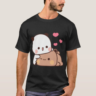 Panda en Brownie Beer paar(5) T-shirt