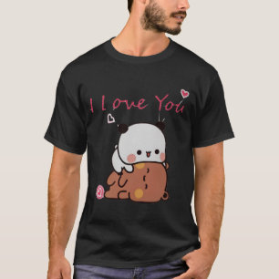 Panda En Brownie- Ware Liefde Bubu Dudu Paar 202 T-shirt