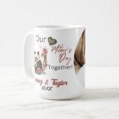 Panda en Cub, onze eerste Moederdag Samen Koffiemok (Voorkant links)