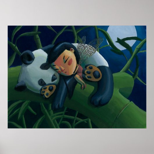 Panda en Fairy Poster (Voorkant)