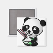Panda eten magneet (Voorkant / Achterkant)