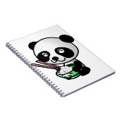 Panda eten notitieboek (Rechterzijde)