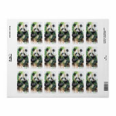 PANDA ETIKET (Full Sheet)