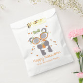 Panda Eyeball Drink Harten Happy Halloween Bedankzakje (Gezegeld)