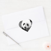 Panda Eyes Hart Sticker (Envelop)