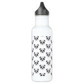Panda Face Black and White Beer Stainless Steel Wa Waterfles (Links)