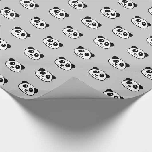 Panda Face Cadeaupapier (Hoek)