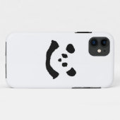 Panda Face Case-Mate iPhone Case (Achterkant (horizontaal))