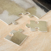 Panda Face Koe Art Boerderij Style Fun Puzzel Legpuzzel (Zijkant)