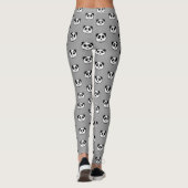 Panda Face Pattern Leggings (Achterkant)