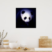 Panda Face Poster - Panda Posters Prints (Keuken)