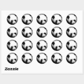 Panda Face Ronde Sticker (Vel)