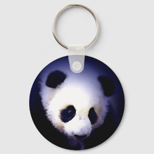 Panda Face Sleutelhanger