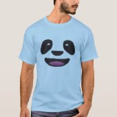 Panda Face - Stomme dieren in het wild T-shirt (Voorkant)