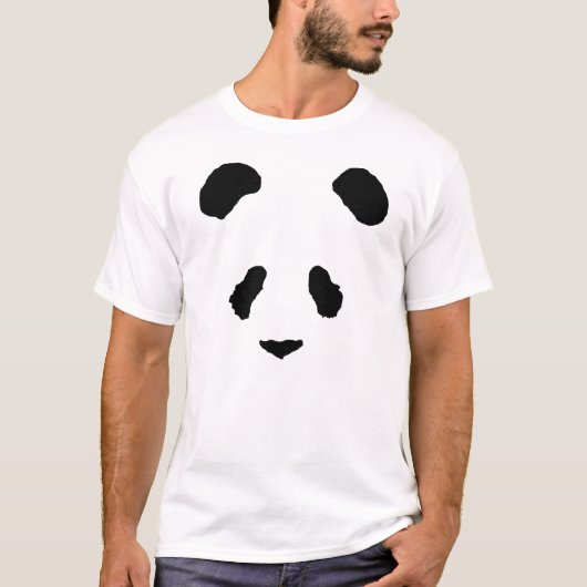 Panda Face T-shirt (Voorkant)