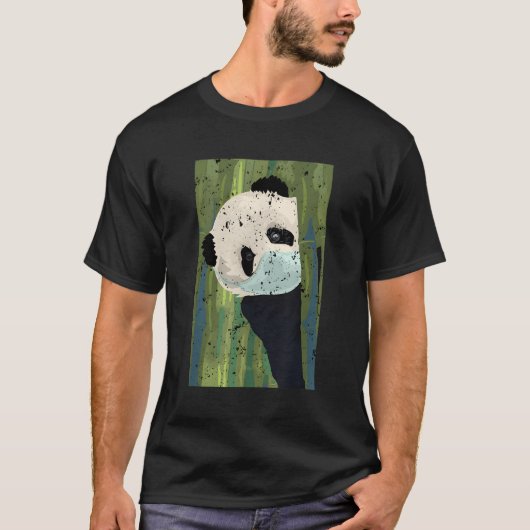 Panda Face T-shirt (Voorkant)