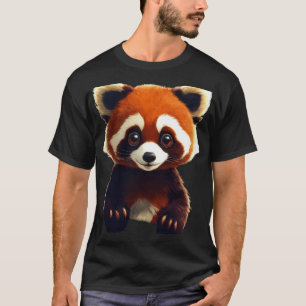 Panda Face-T-shirt T-shirt