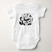 Panda Family Baby Bodysuit - Fun (Achterkant)