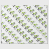 Panda Family Cadeaupapier (Vlak)