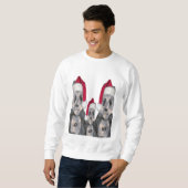 Panda Family Kerstmis Trui (Voorkant volledig)