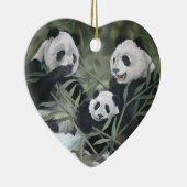 Panda Family Ornament (Rechts)