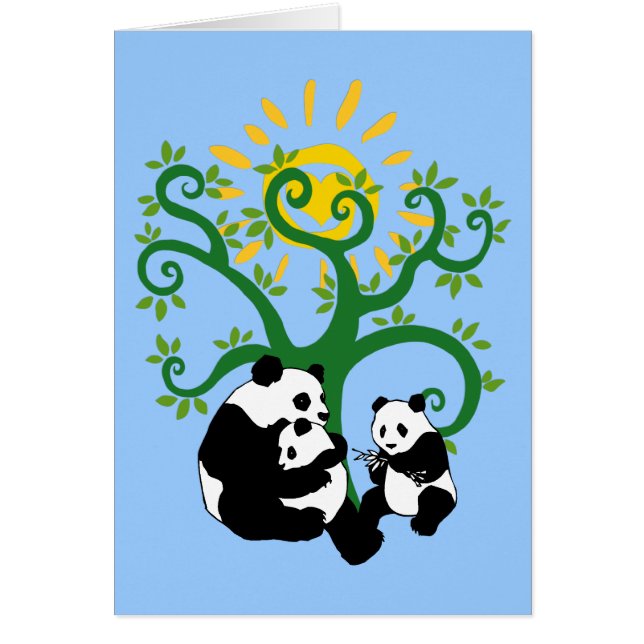 Panda Family Tree (Voorkant)