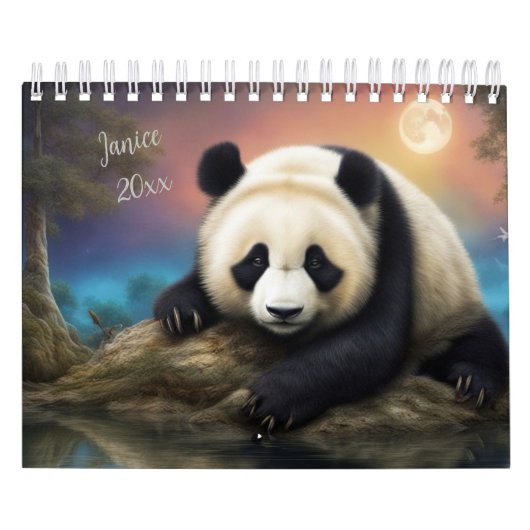 Panda Fantasy Kalender (Hoes)