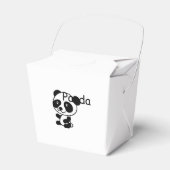 Panda Favor Boxes Bedankdoosjes (Voorkant Zijde)