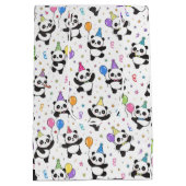Panda Feestje Medium Cadeauzakje (Achterkant)