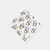 Panda Feestje Servet (Hoek)