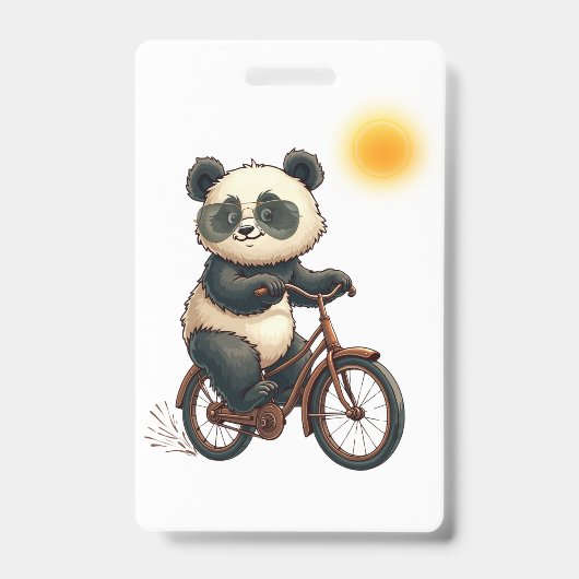 Panda fietsen badge (Voorzijde)