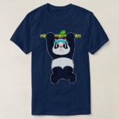 Panda Fitness Pullups T-shirt (Design voorkant)
