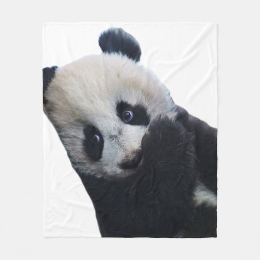 Panda Fleece Deken (Voorkant)