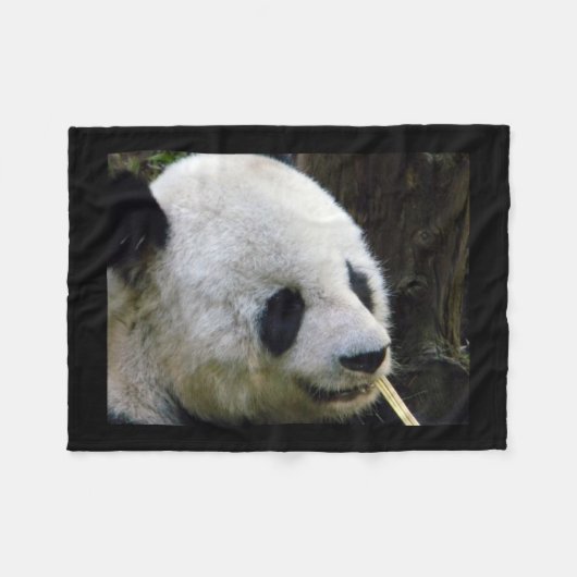 Panda Fleece Deken (Voorkant (Horizontaal))