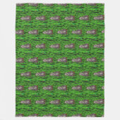 Panda - fleece deken (Voorkant)