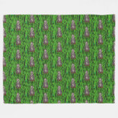 Panda - fleece deken (Voorkant (Horizontaal))