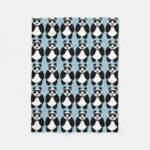 Panda Fleece Deken (Voorkant)