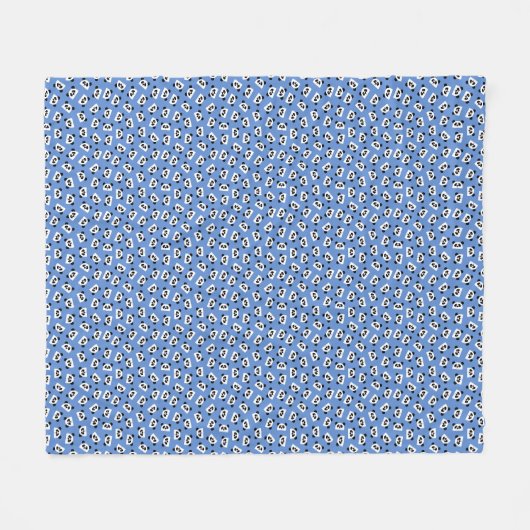 Panda Fleece Deken (Voorkant (Horizontaal))