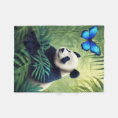 Panda Fleece Deken, 30"x40" Deken (Voorkant (Horizontaal))