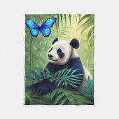 Panda Fleece Deken, 30"x40" Deken (Voorkant)