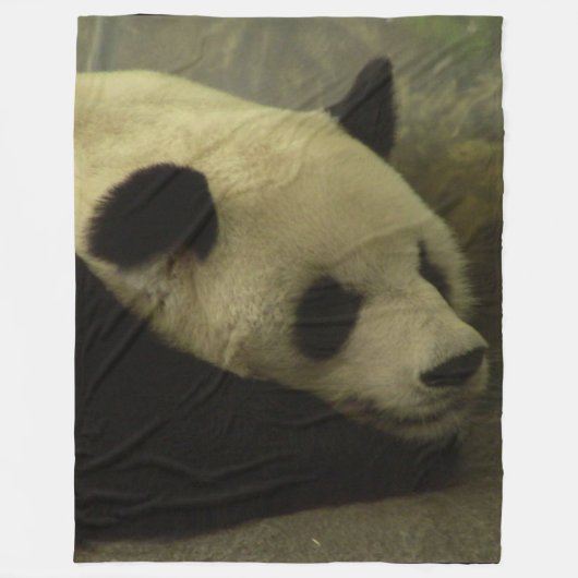 Panda Fleece Throw Blanket Deken (Voorkant)