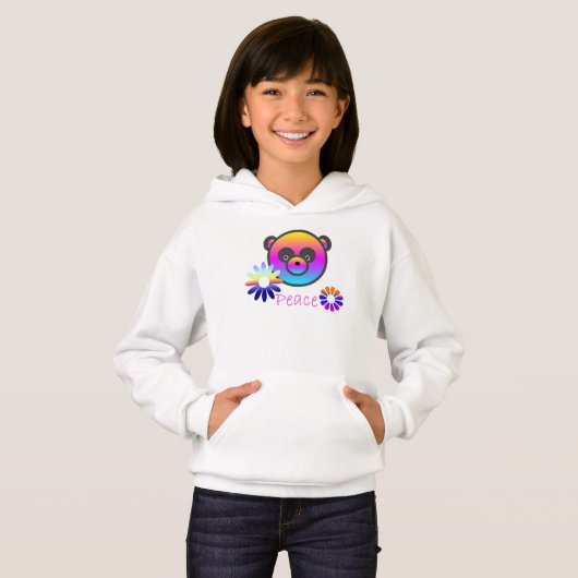 Panda Floral Sweatshirt (Voorkant volledig)