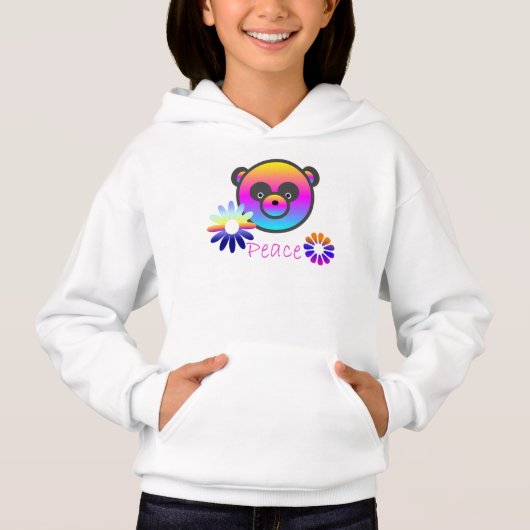 Panda Floral Sweatshirt (Voorkant)