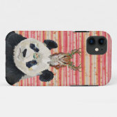 PANDA & FLORALE GEWEIHUILEN Case-Mate iPhone CASE (Achterkant (horizontaal))