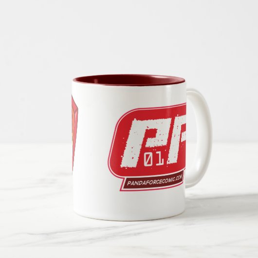 Panda Force, agent 01 Coffee Mok (Voorkant rechts)