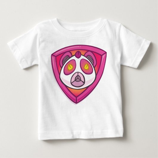 Panda Force, agent 02 Baby Shirt (Voorkant)