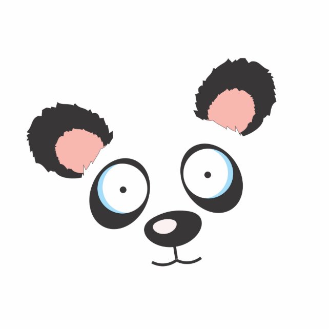 Panda Fotobeeldje Magneet (Voorkant)