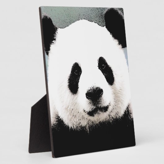 Panda Fotoplaat (Zijkant)