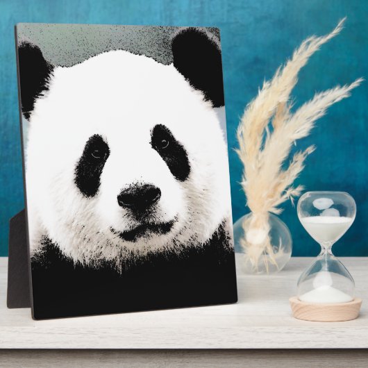 Panda Fotoplaat (Zijkant)