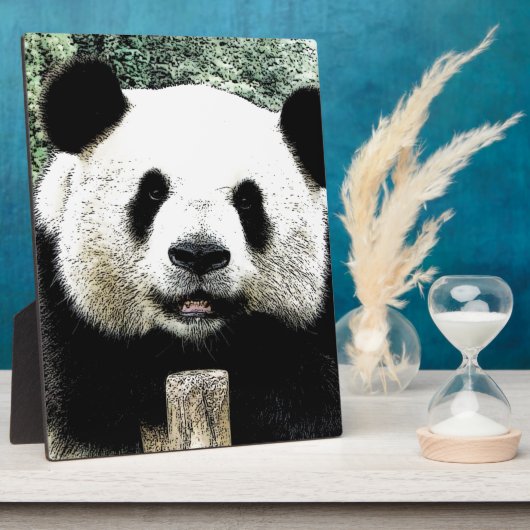 Panda Fotoplaat (Zijkant)